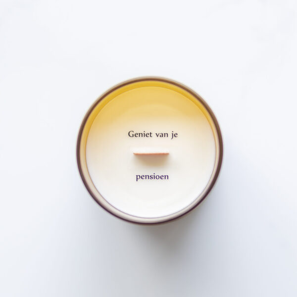 Candle Secret - 'Geniet van je pensioen'